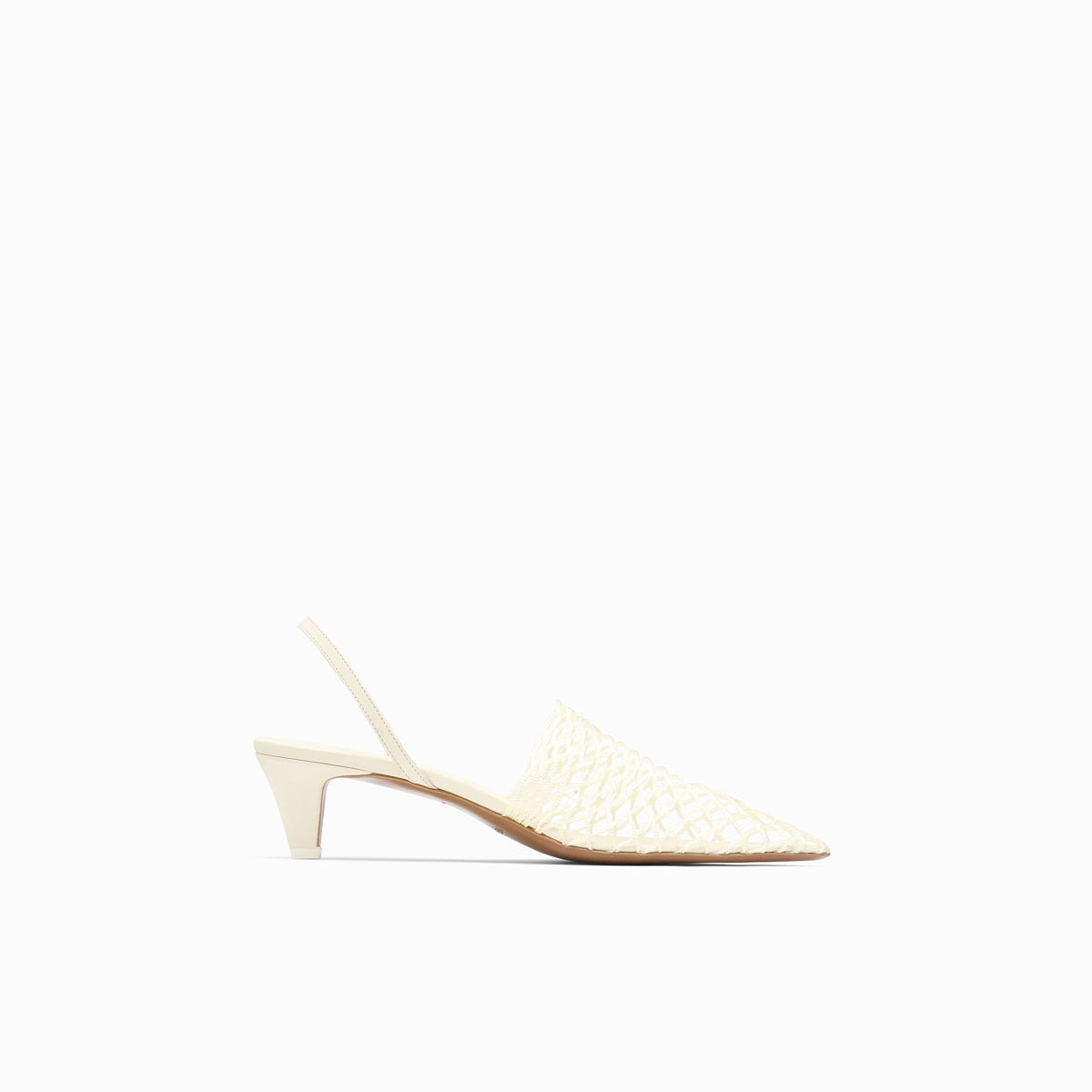 サンダル・ミュール NEOUS Cream leather Merga sandals (00343AS22 ALABASTER) MORE is LOVE | Neous - Cream Merga Slingback - Shoes