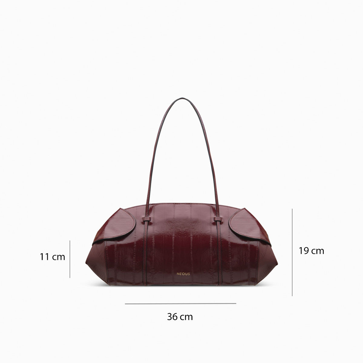 berenices-east-west-printed-eel-leather-shoulder-bag-burgundy