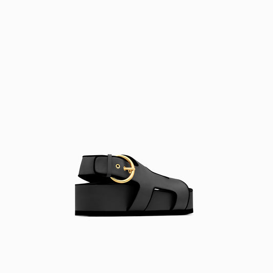 cher-leather-grosgrain-sandals-black