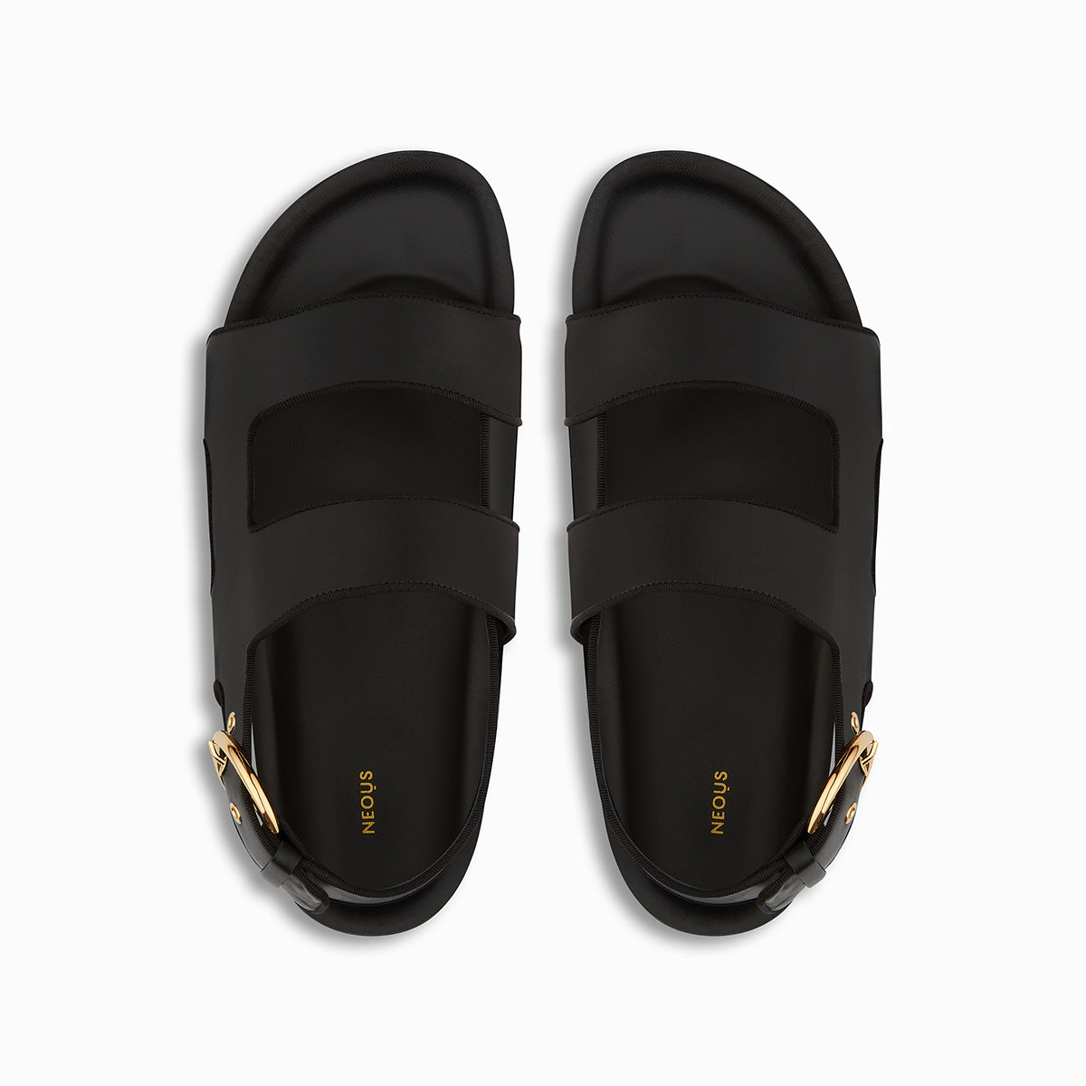 cher-leather-grosgrain-sandals-black