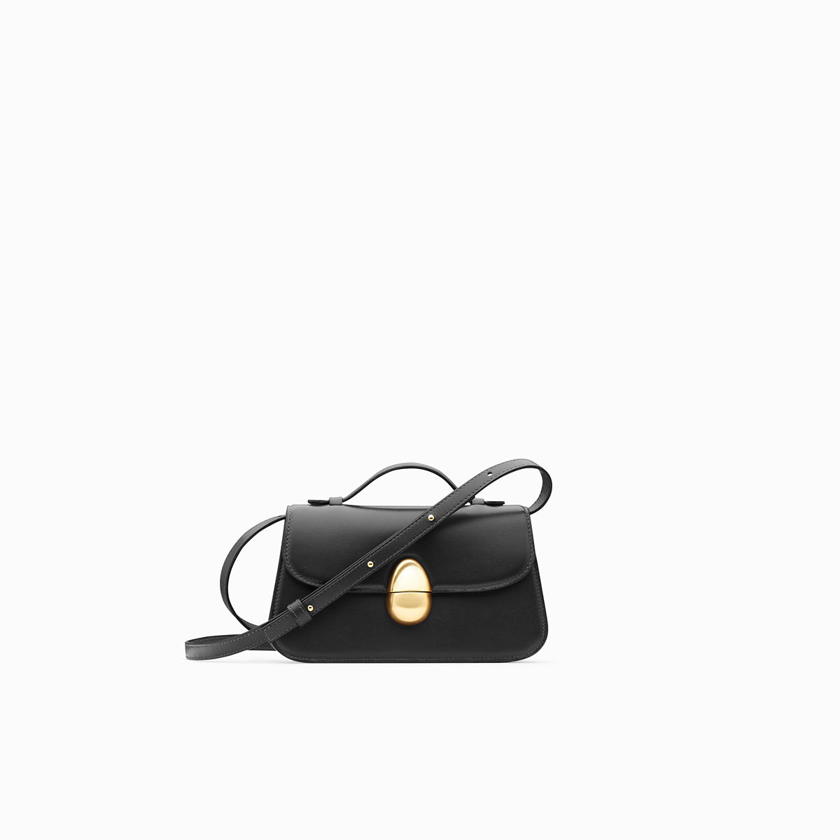 neous バッグ　ハンドバッグ Phoenix 1.0 Leather Crossbody Bag in Black | Neous – NEOUS