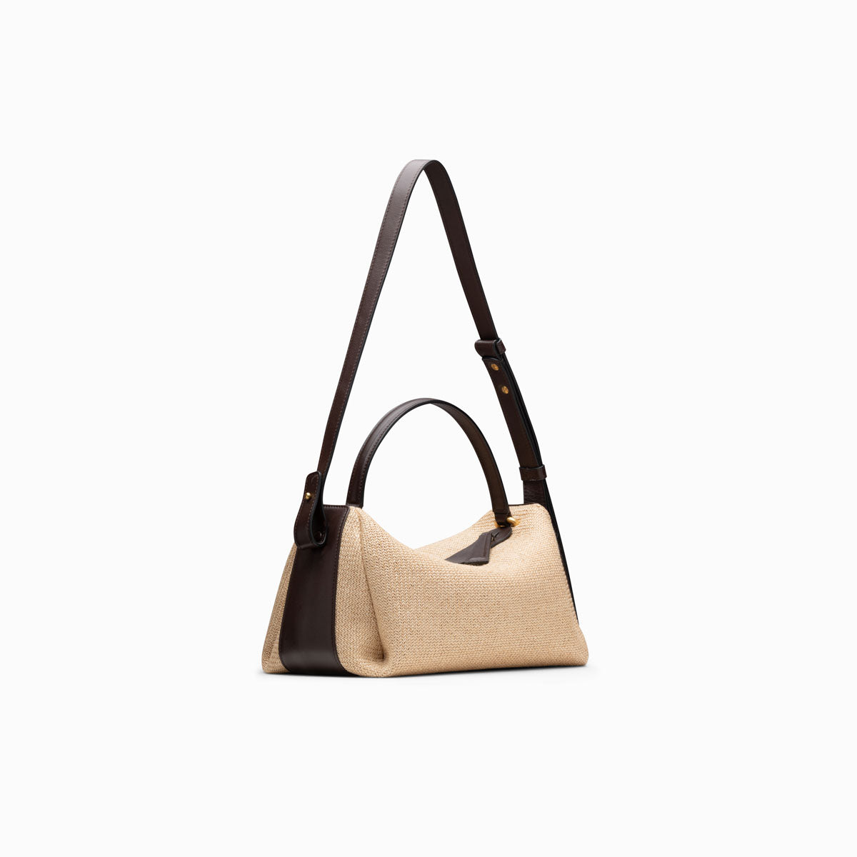 scorpius-crossbody-raffia-leather-natural-dark-chocolate