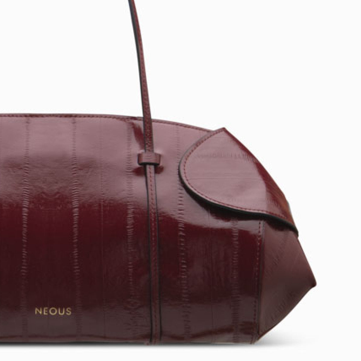 berenices-east-west-printed-eel-leather-burgundy