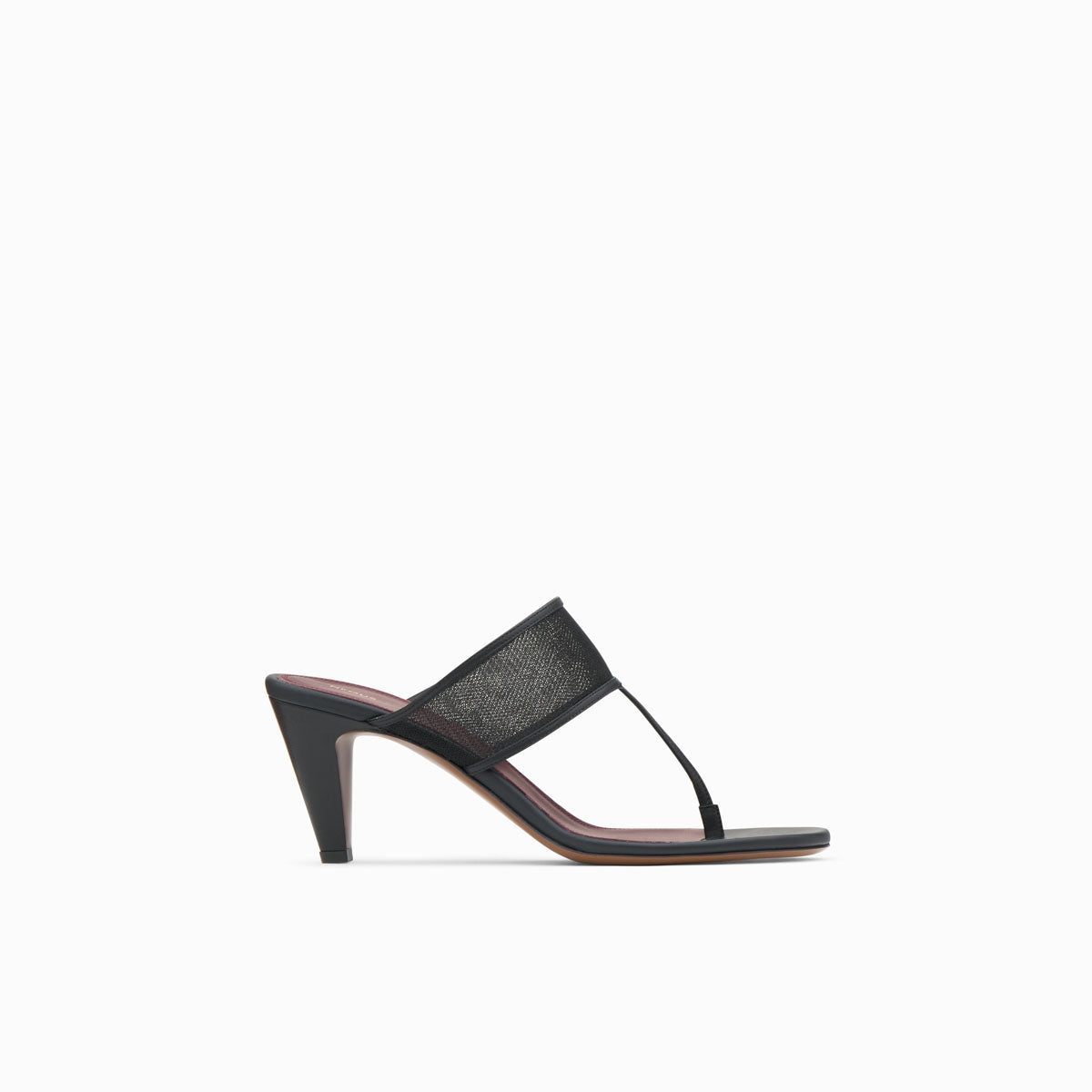 Moriah Crepe De Chine Slingback in Black | Neous – NEOUS