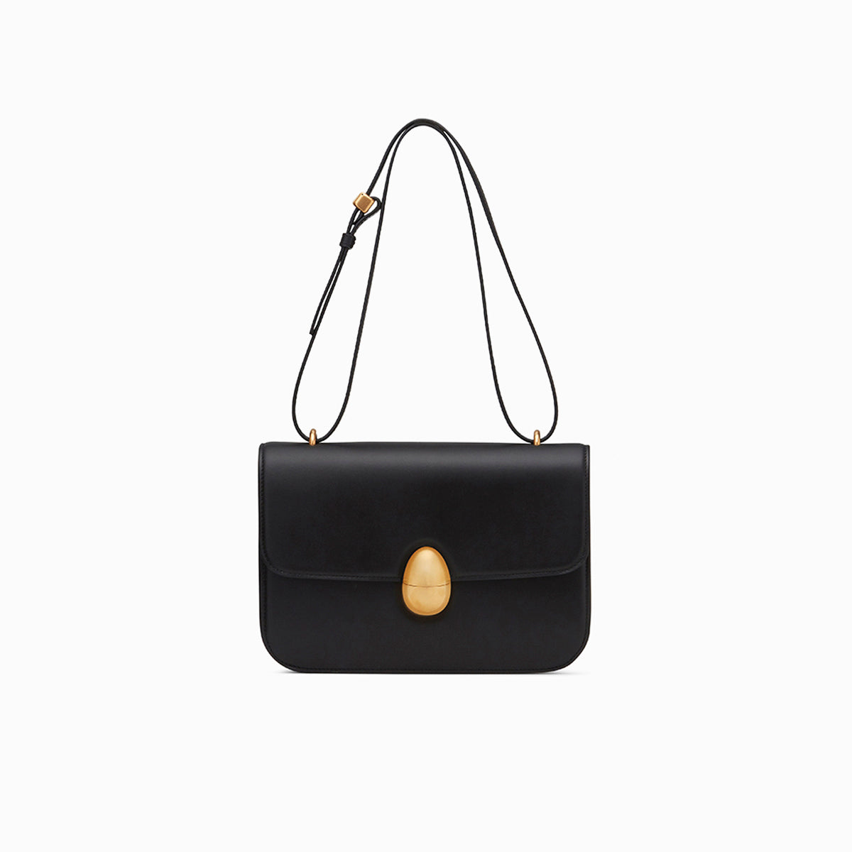 Phoenix Leather Crossbody Bag in Black | Neous – NEOUS