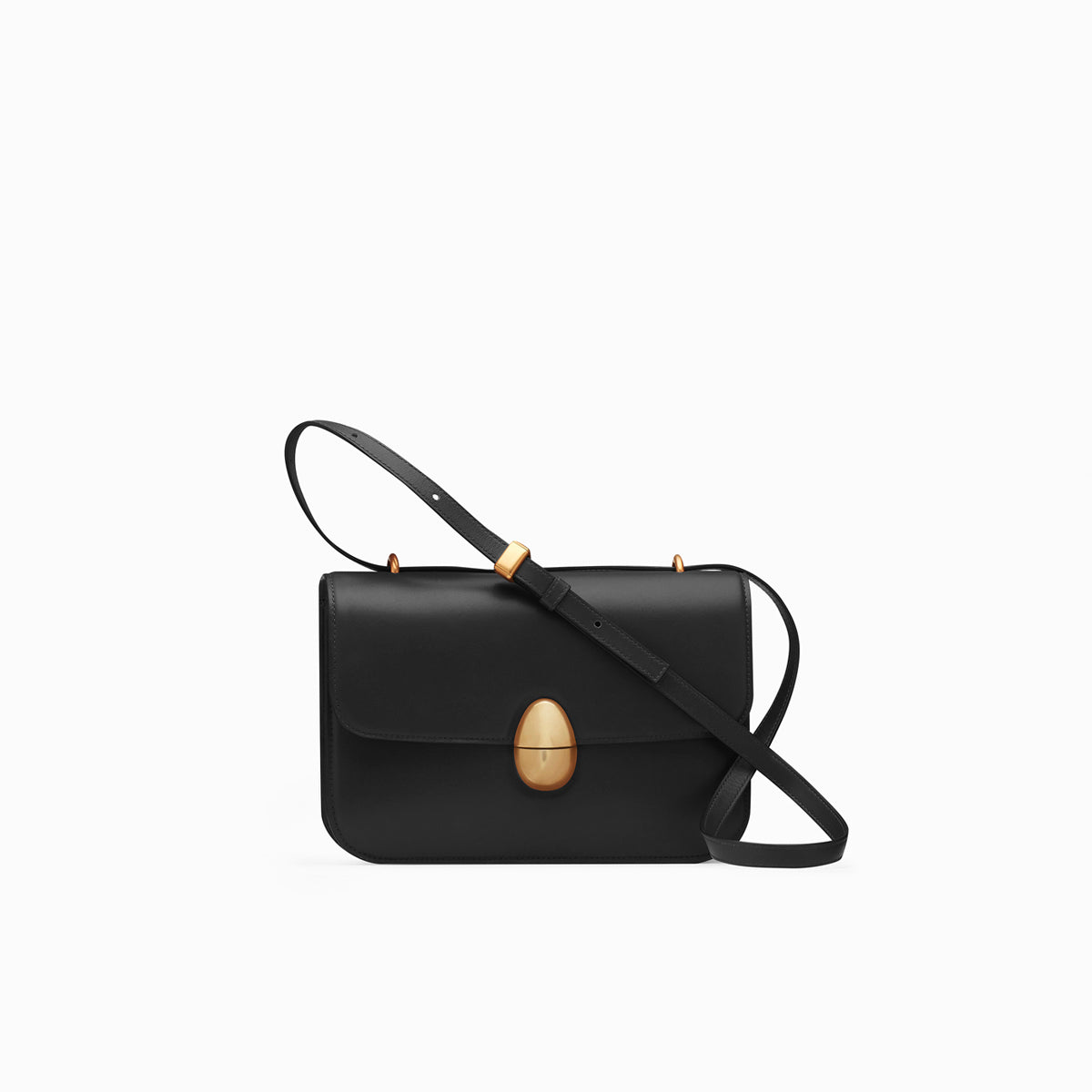 Phoenix Leather Crossbody Bag in Black | Neous – NEOUS